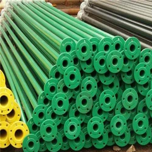 云浮涂塑钢管施工案例